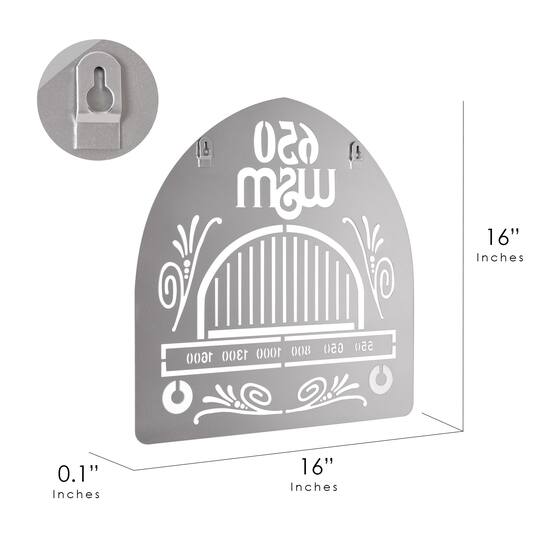American Art Decor Grand Ole Opry WSM Radio Laser Cut Metal Plaque - 16" x 16"